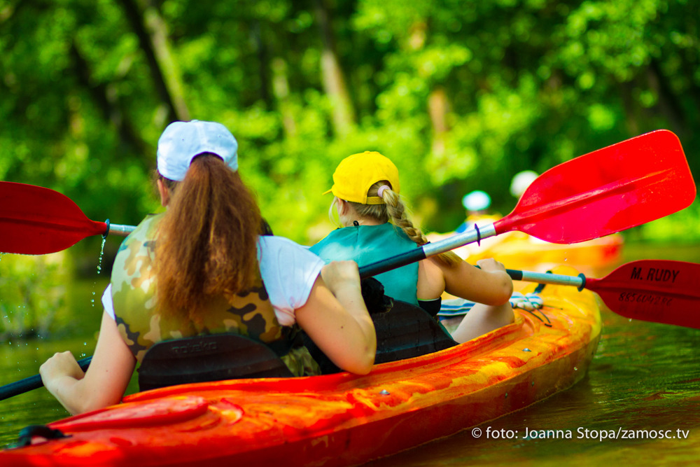 Spływ szkolny Wieprz