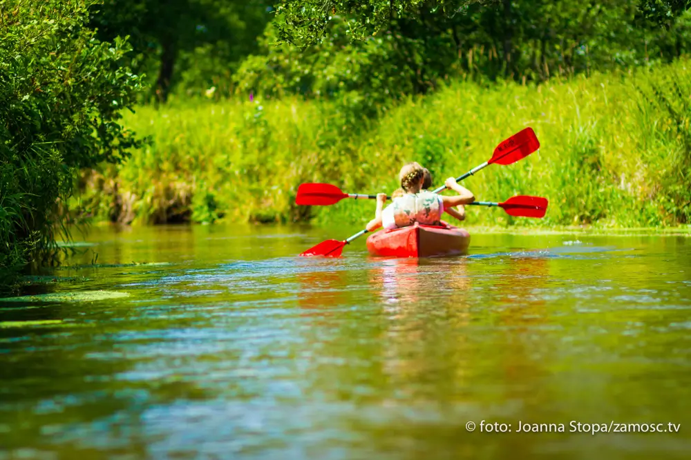 Spływ kajakowy Krasnobród na trasie Hutki Guciów.