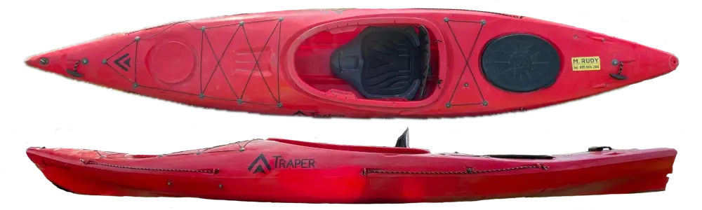 Kajak jednoosobowy Aquarius model Traper